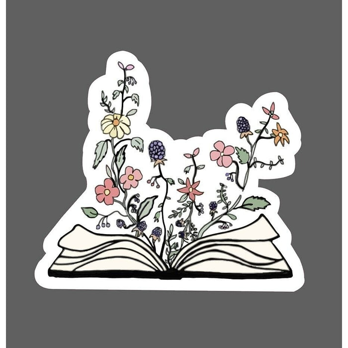 Reading Sticker Book Flower