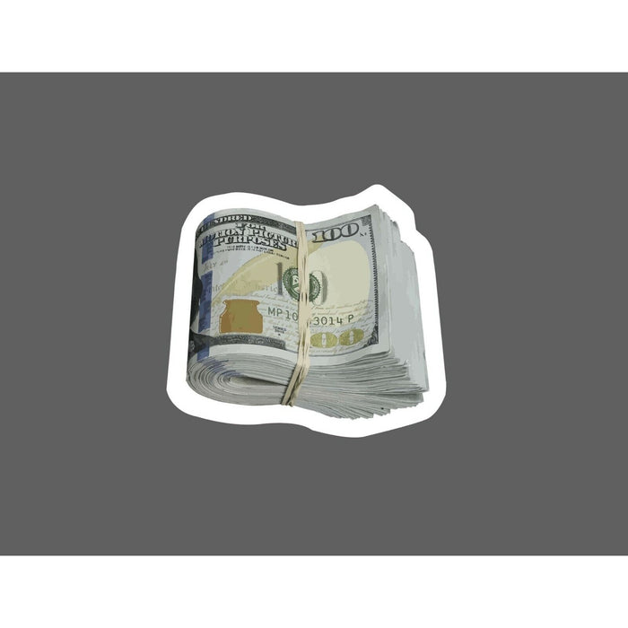 Money Bands Sticker Realistic