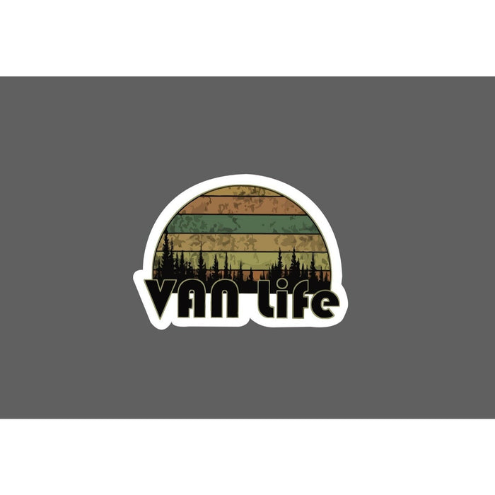 Van Life Sticker Travel Nature