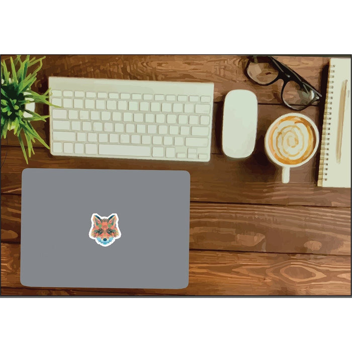 Fox Sticker Geometric