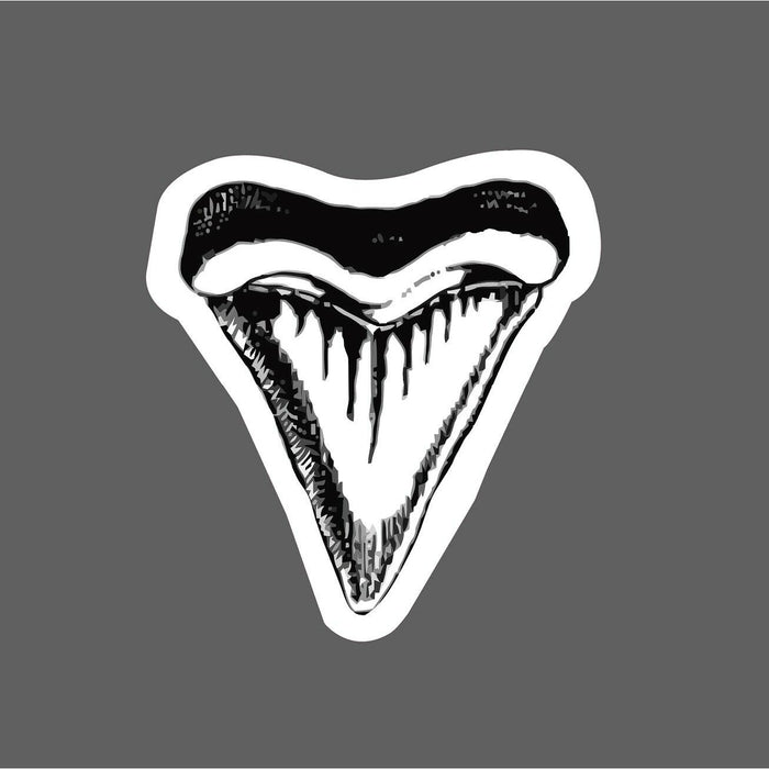 Shark Tooth Sticker Illustration
