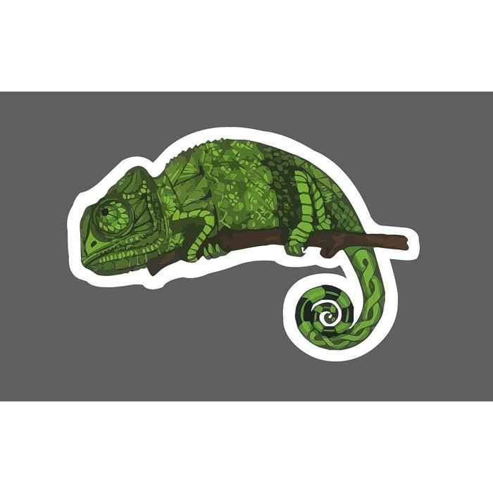 Chameleon Sticker Geometric