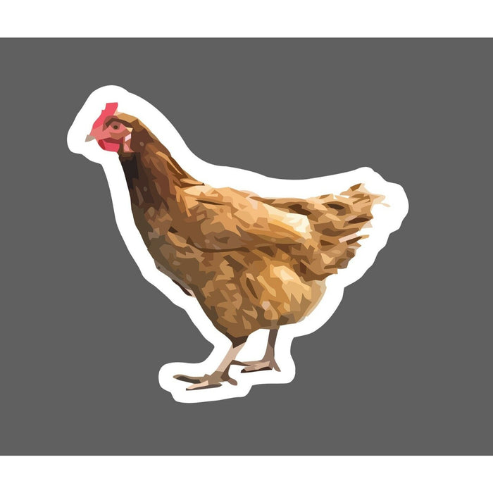 Chicken Sticker Farm Realistic