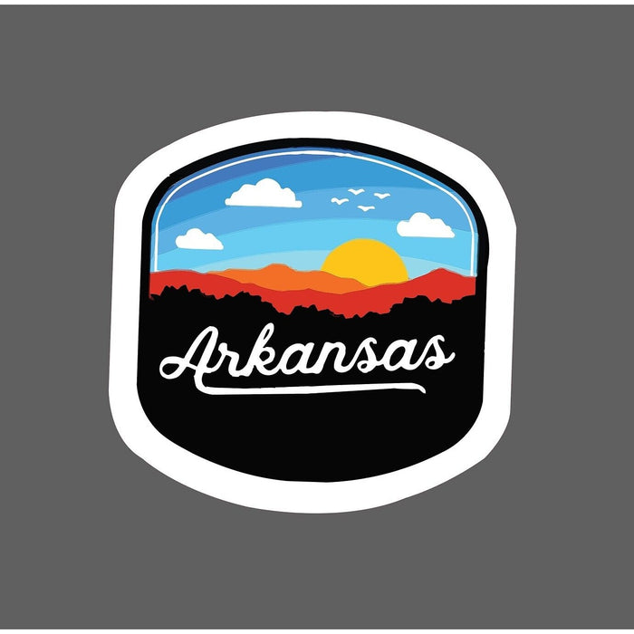Arkansas Sticker Sunset