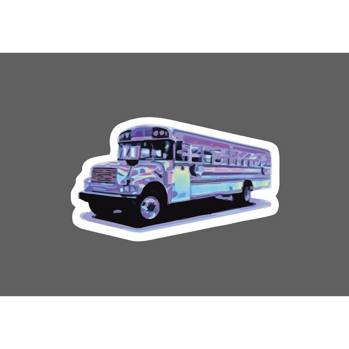 School Bus Sticker Trippy Ride