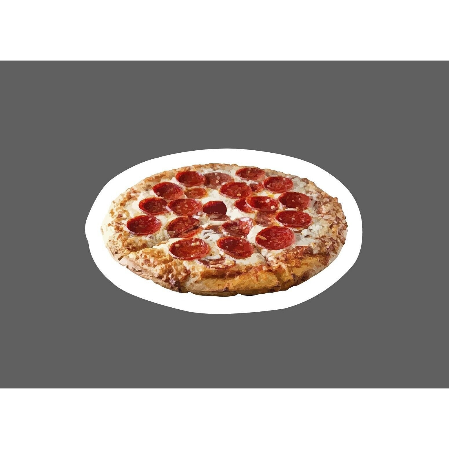 Pizza Sticker Pepperoni Cheese Stickerdynasty