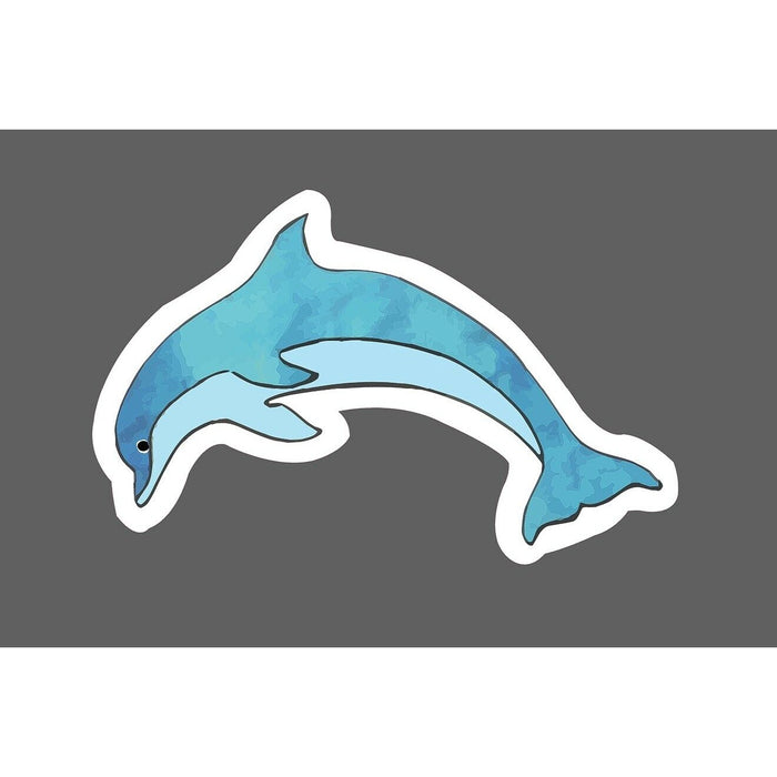 Dolphin Diving Sticker Diving