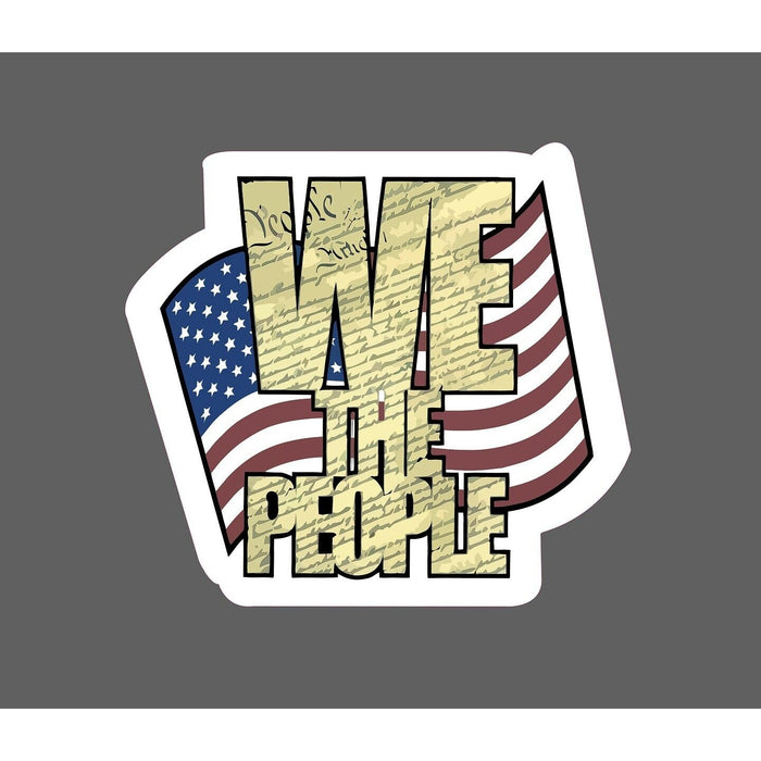 We The People Sticker USA