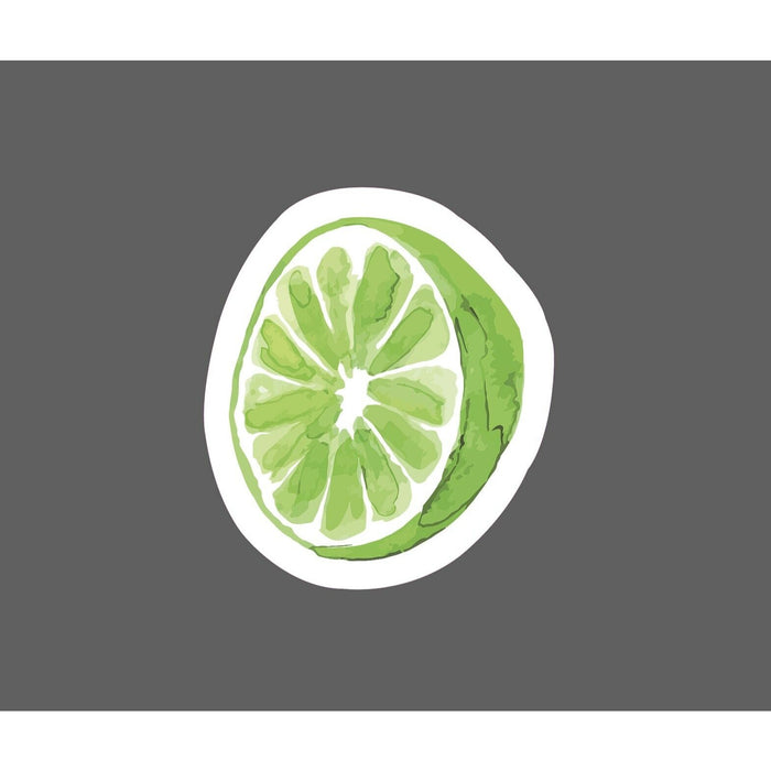 Lime Sticker Illustration