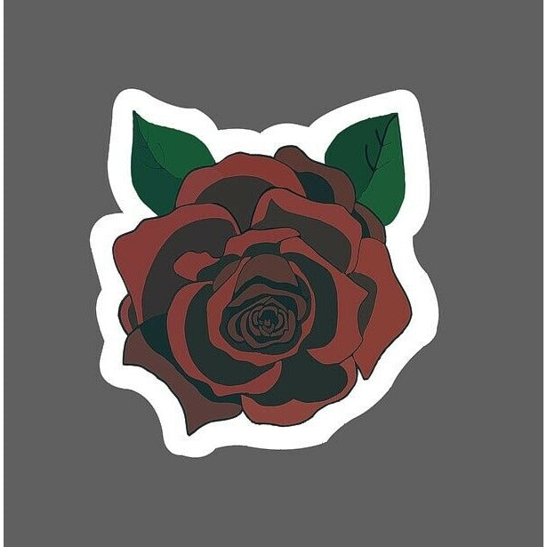 Rose Sticker Red Illustration