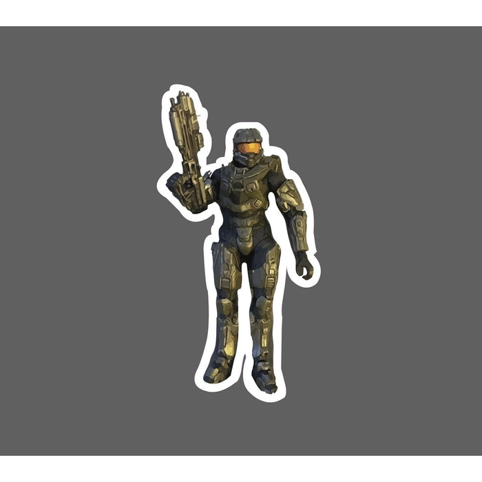 Masterchief Sticker Halo Solider