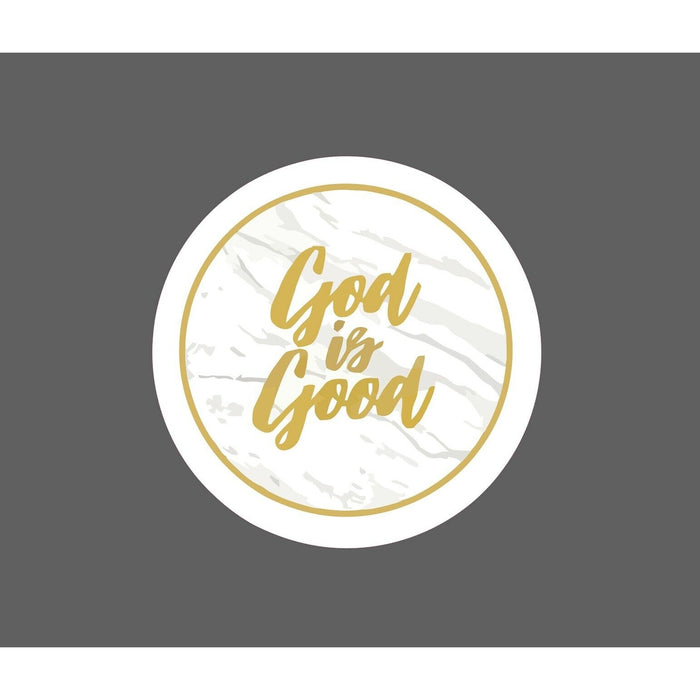 God Is Good Sticker Granite