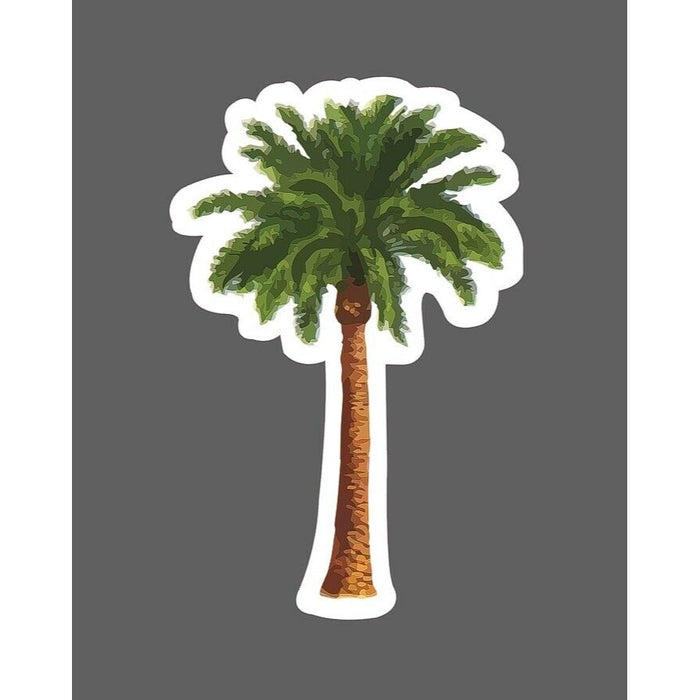 Palm Tree Sticker Illustration