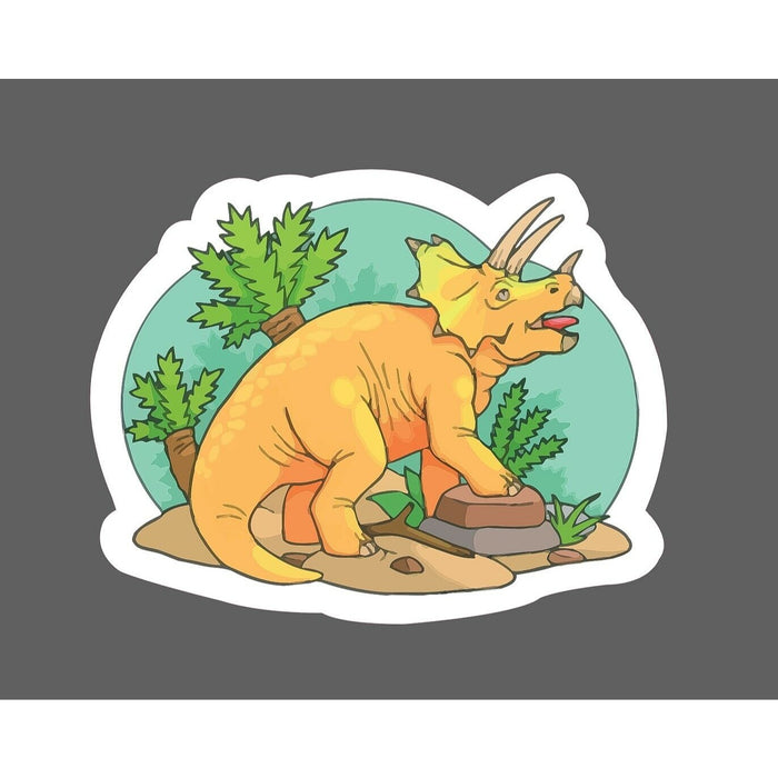 Triceratops Sticker Dinosaur