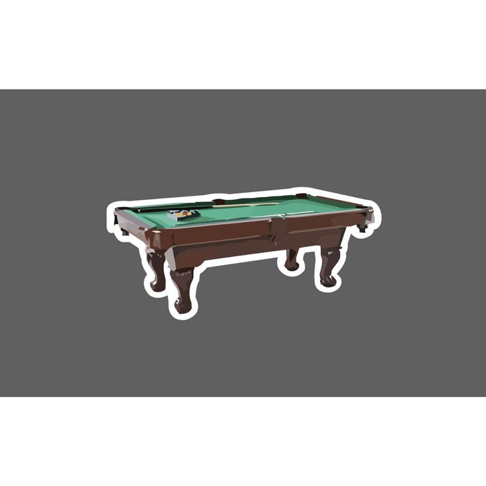Pool Table Sticker Billiards