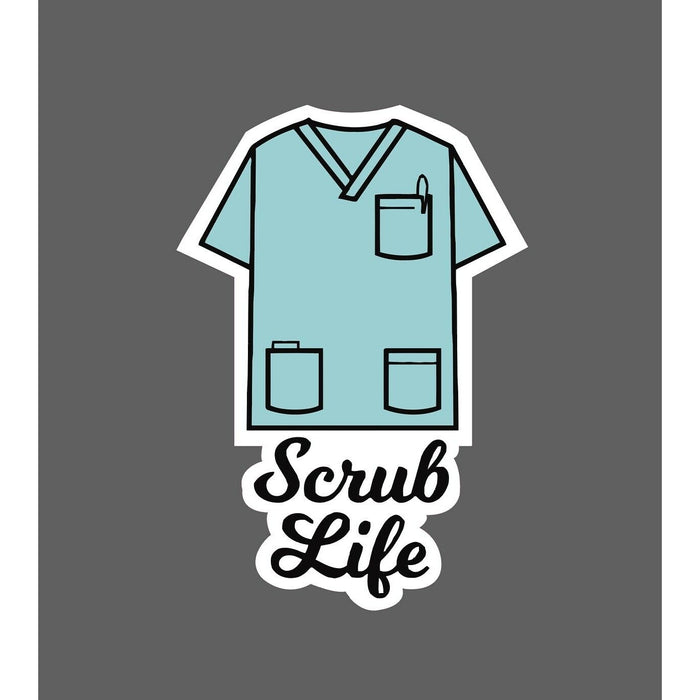 Scrub Life Sticker Medical