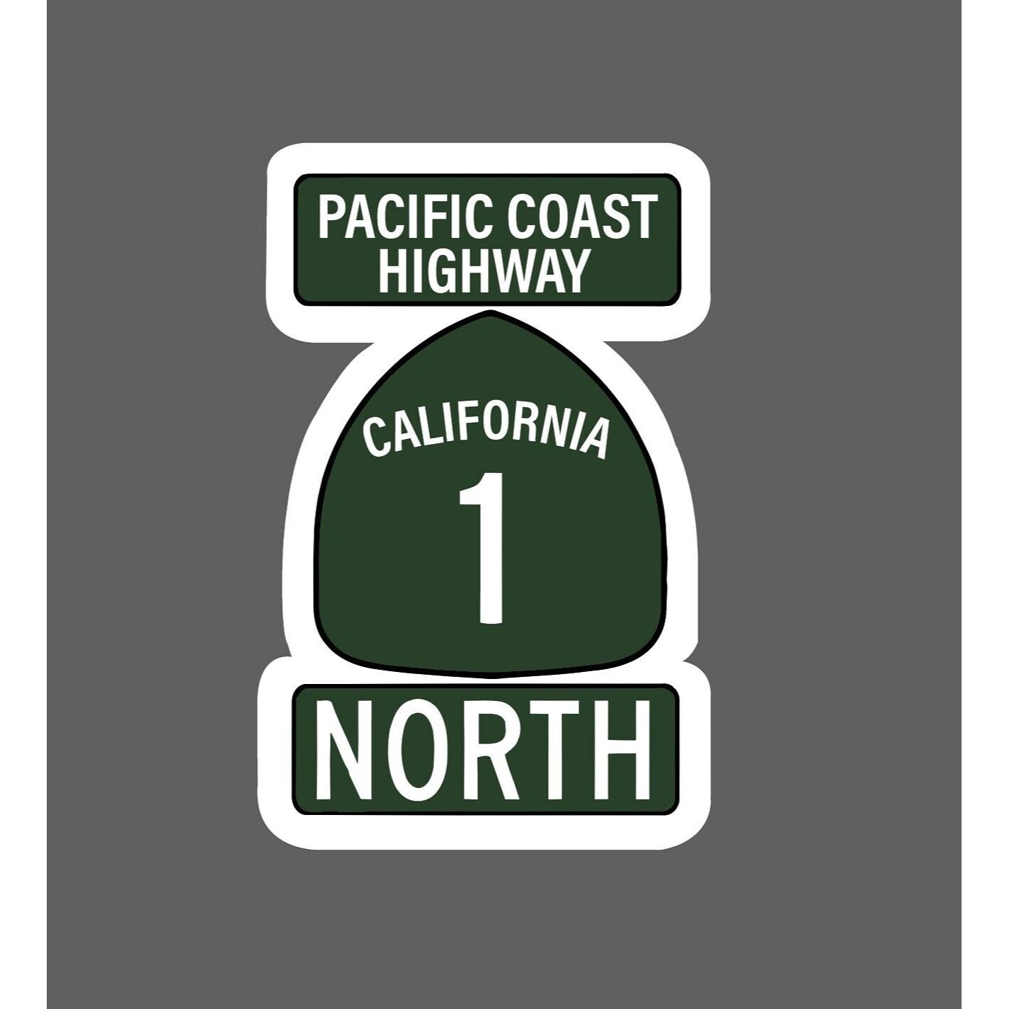 Pacific Coast Highway Sticker PCH – StickerDynasty