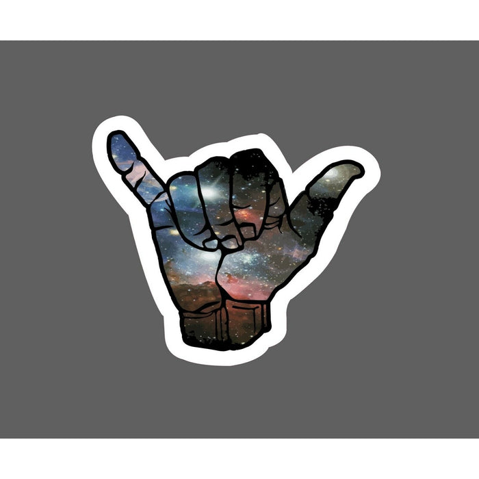 Hang Loose Sticker Galaxy