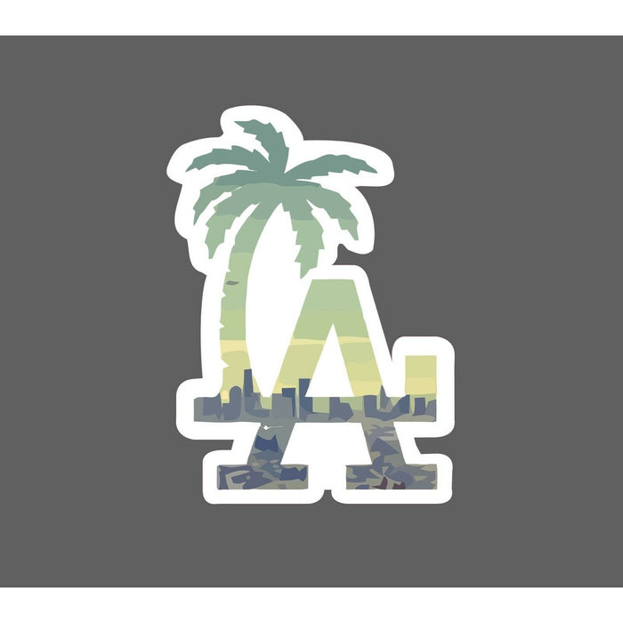 LA Sticker Palm Tree Cali