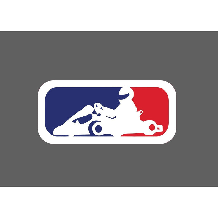 Go Cart Sticker Pro Racing