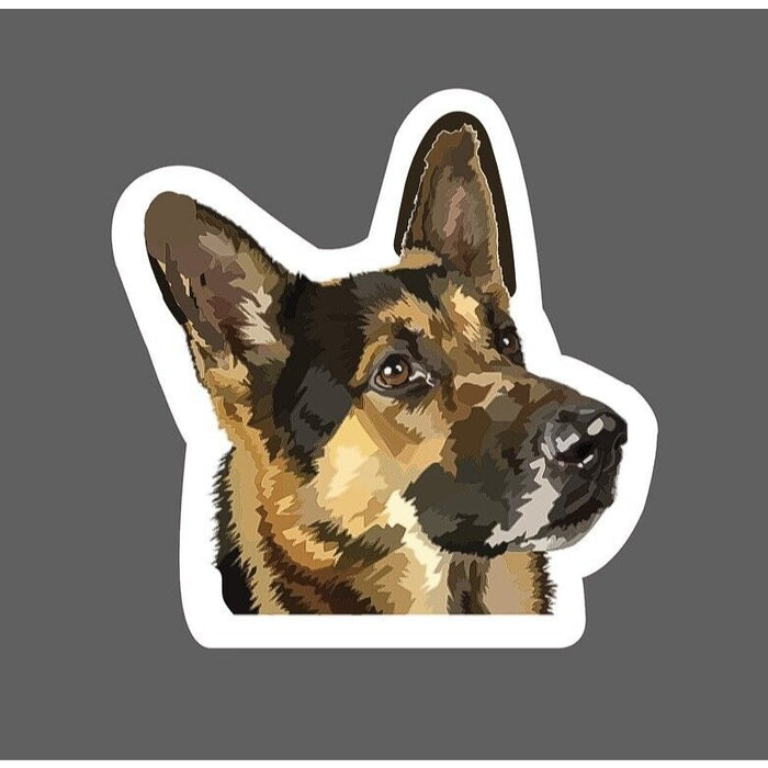 German Shephard Sticker Dog