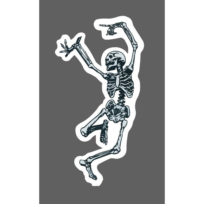 Dancing Skeleton Sticker Elegant