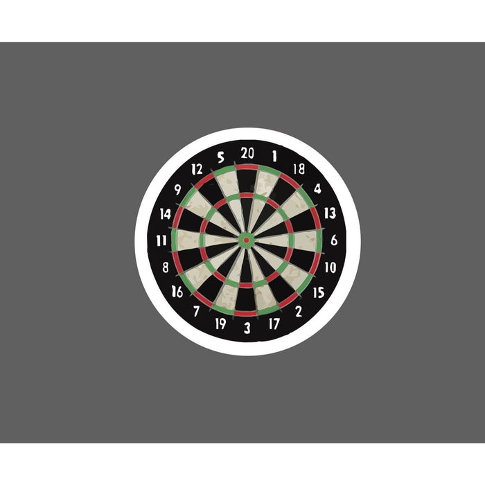 Dart Board Sticker Cricket Darts