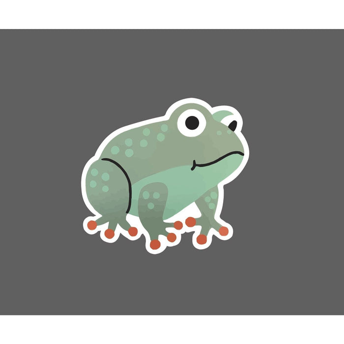 Frog Sticker Cartoon Cute