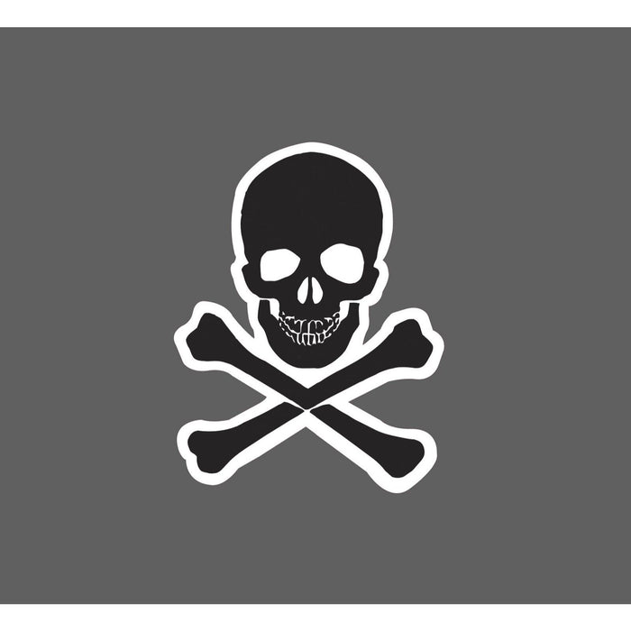 Skull Cross Bones Sticker