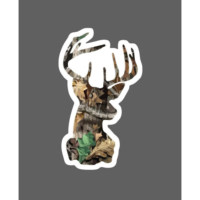 Camo Deer Sticker Hunting