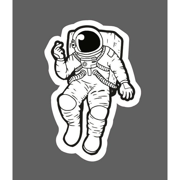 Astronaut Sticker Space Walk
