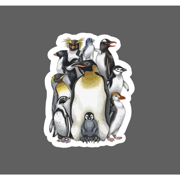 Penguin Family Sticker Waddle