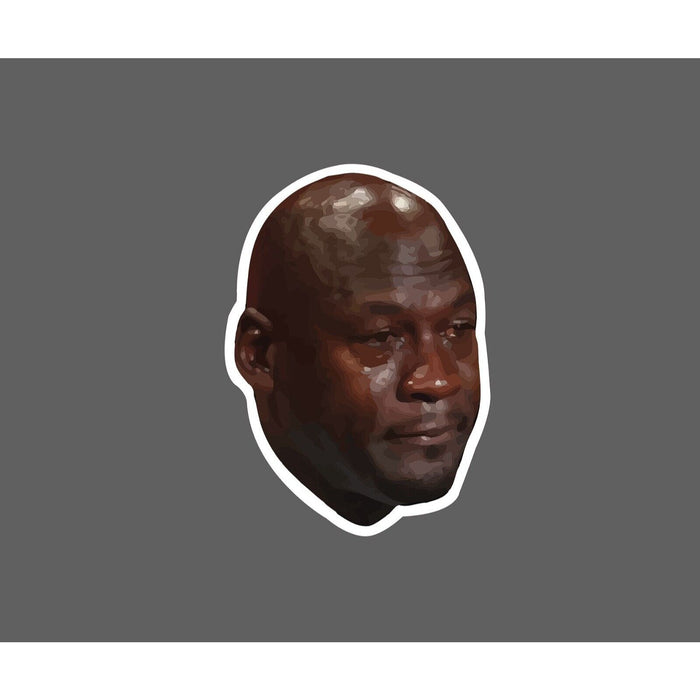 Crying Jordan Meme Sticker