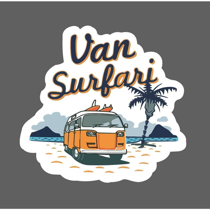 Van Surfari Sticker Adventure