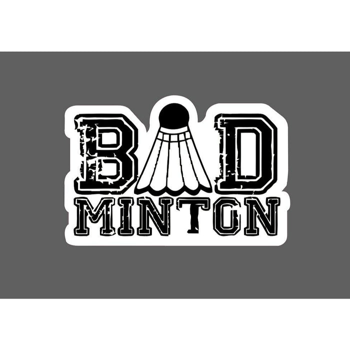 Badminton Sticker Vintage