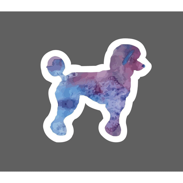 Poodle Sticker Galaxy Dog