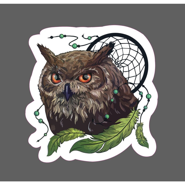 Owl Sticker Dream Catcher