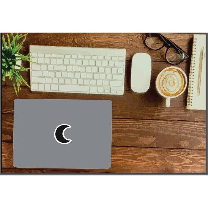 Crescent Moon Sticker Stars