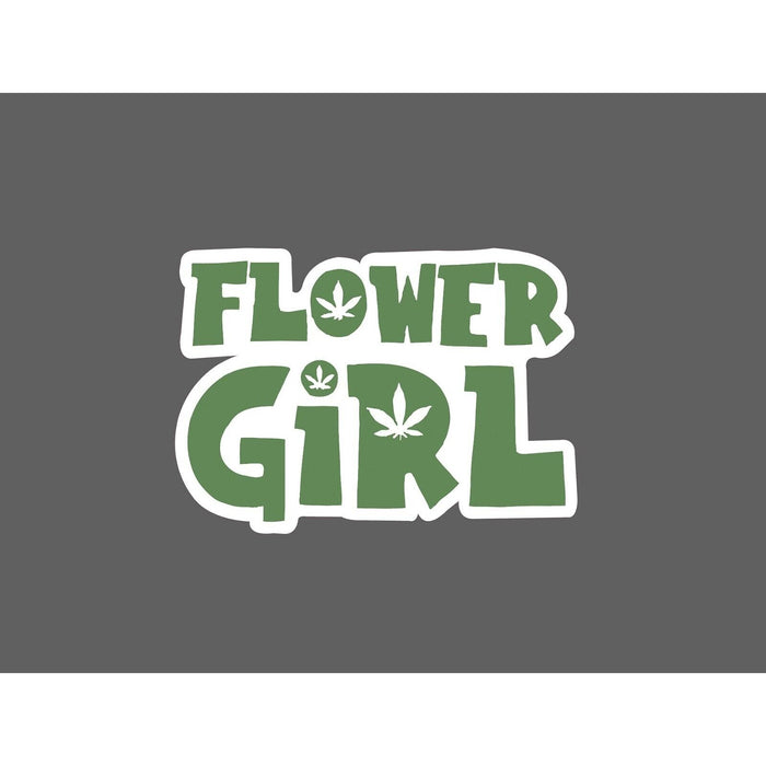 Flower Girl Sticker Weed