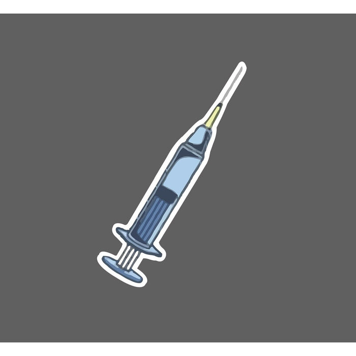 Syringe Sticker Shot Medical