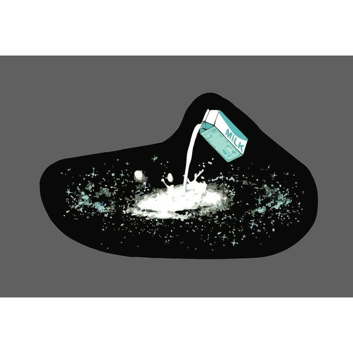 Milky Way Galaxy Sticker Milk