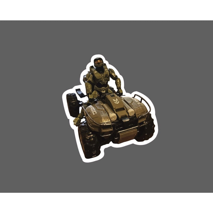 Master Chief Sticker ATV Halo