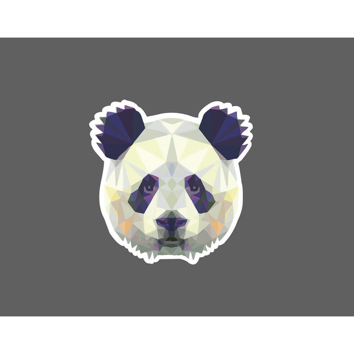 Panda Sticker Geometric