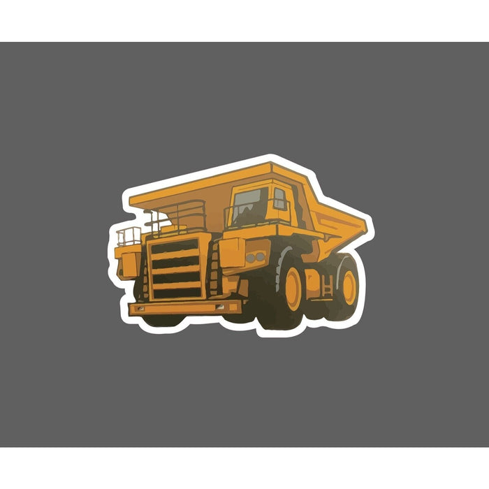 Dump Truck Sticker Construction