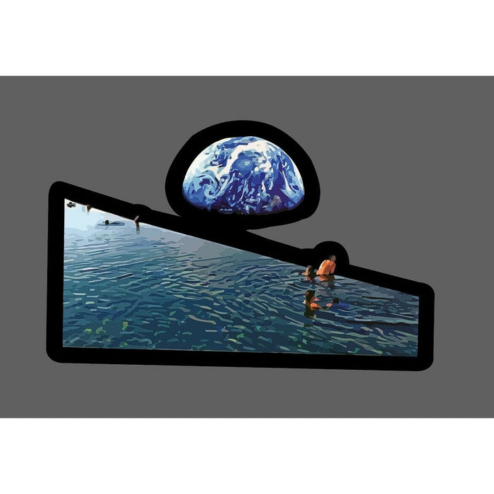 Outer Space Sticker Infinity Pool