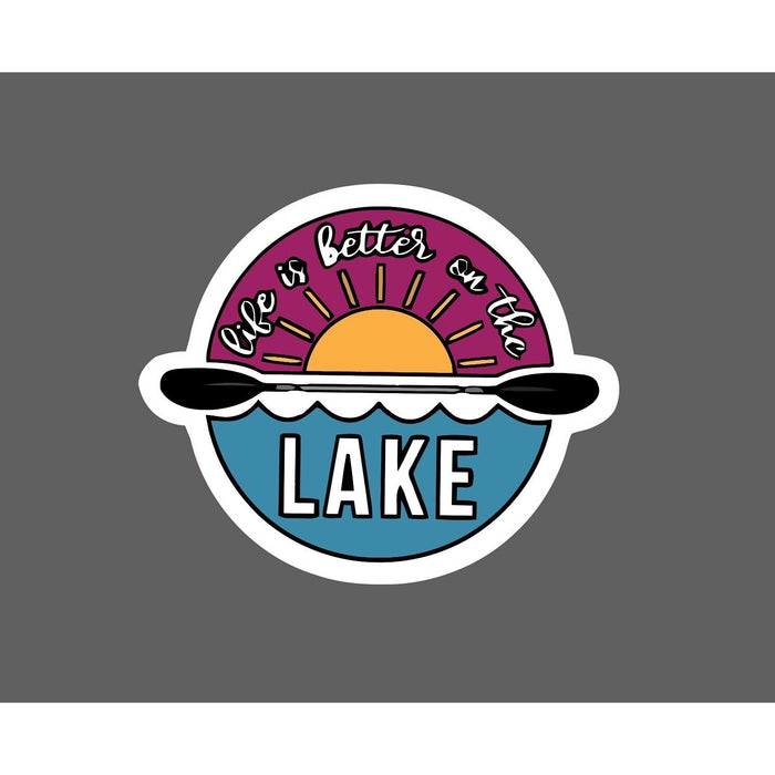 Life Is Better On The Lake Sticker