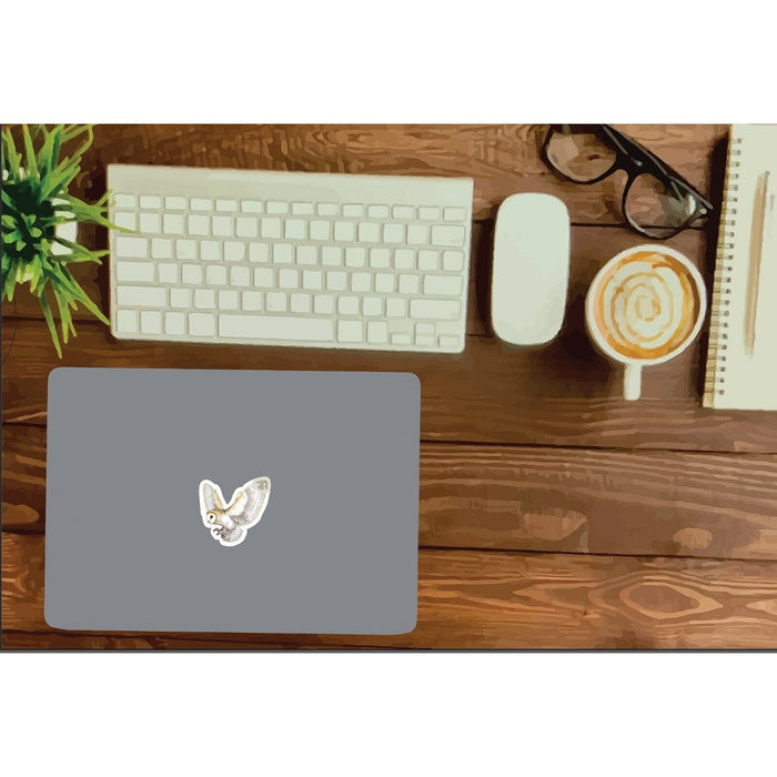 Barn Owl Sticker Swooping