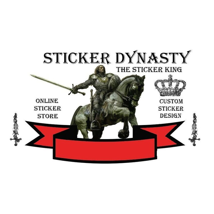 King Sticker Loyalty Sword