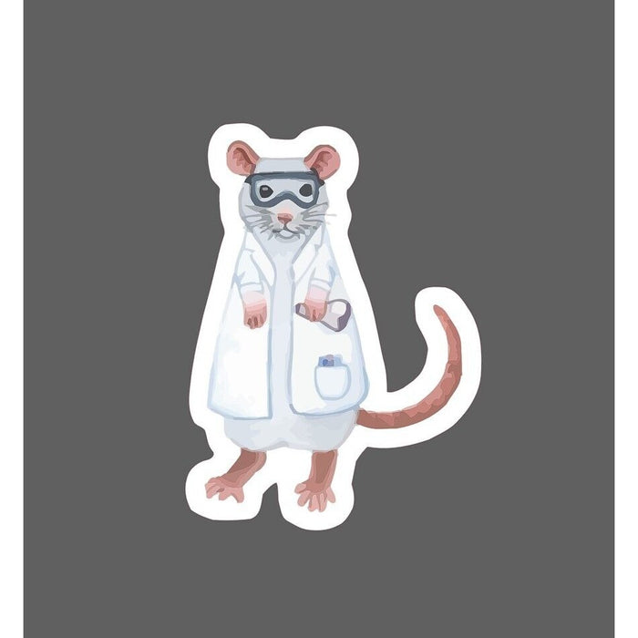 Lab Rat Sticker Experiment