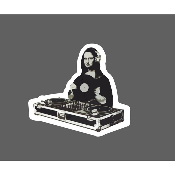 Mona Lisa DJ Sticker Party
